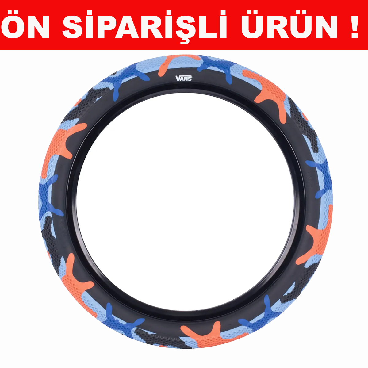 Cult x Vans 20'' x 2.40'' Blue Orange Camo Dış Lastik