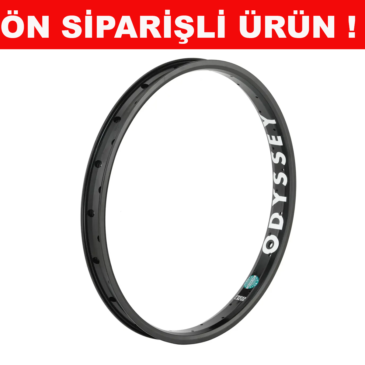 Odyssey Big Boyd Anodized Black Çember