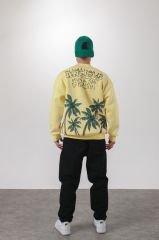 Jacey Jace Açık Sarı JYC Oversize Sweatshirt