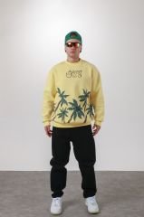 Jacey Jace Açık Sarı JYC Oversize Sweatshirt