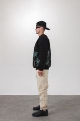 Jacey Jace Siyah JYC Oversize Sweatshirt