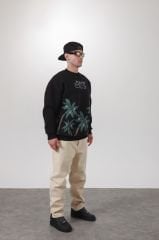 Jacey Jace Siyah JYC Oversize Sweatshirt