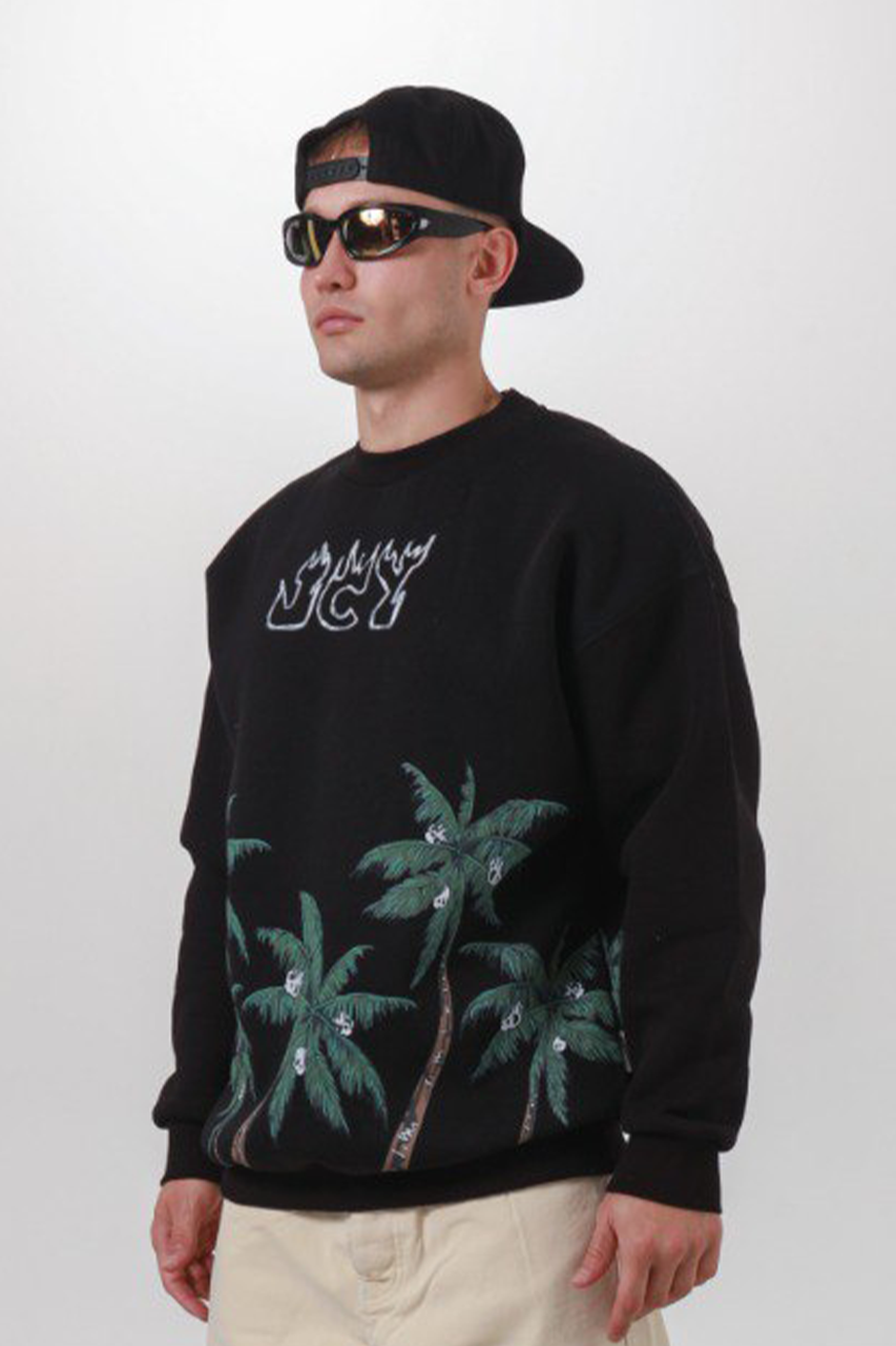 Jacey Jace Siyah JYC Oversize Sweatshirt