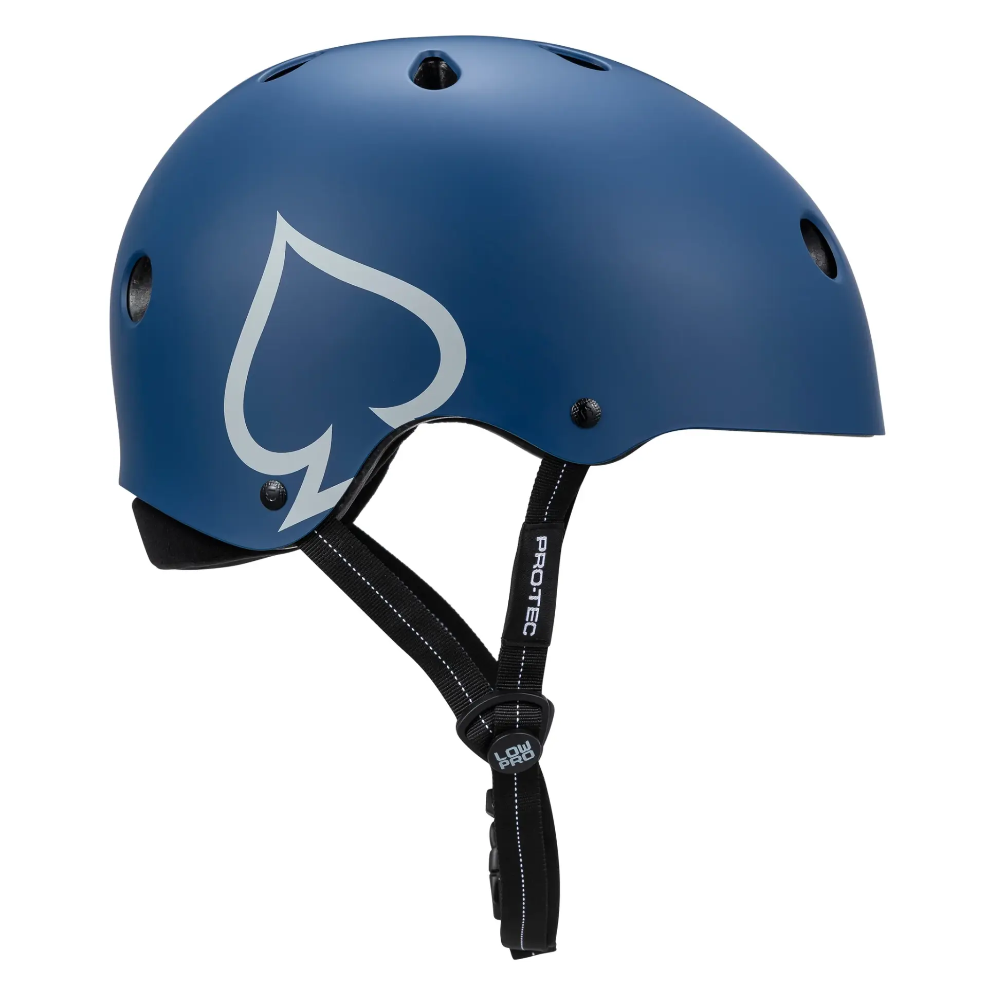 Pro Tec Low Pro Certified Matte Blue Kask