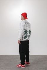 Jacey Jace Ekru JYC Oversize Sweatshirt