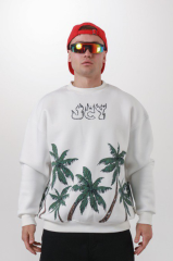 Jacey Jace Ekru JYC Oversize Sweatshirt