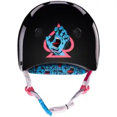 Pro Tec Low Pro Certified Santa Cruz Signature Gloss Black Kask