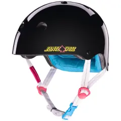 Pro Tec Low Pro Certified Santa Cruz Signature Gloss Black Kask