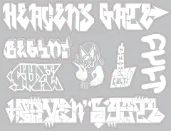 Cult Heaven's Gate Begin 21'' Black Kadro